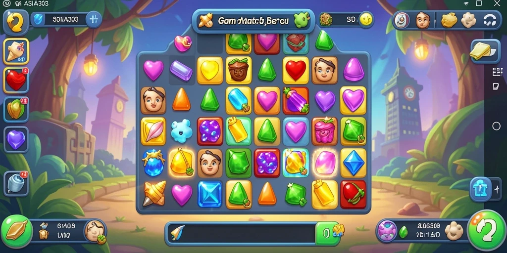Tangkapan layar gameplay seru dari ASIA303