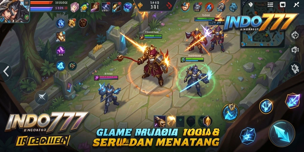 Tampilan gameplay seru dari INDO777 yang menegangkan.